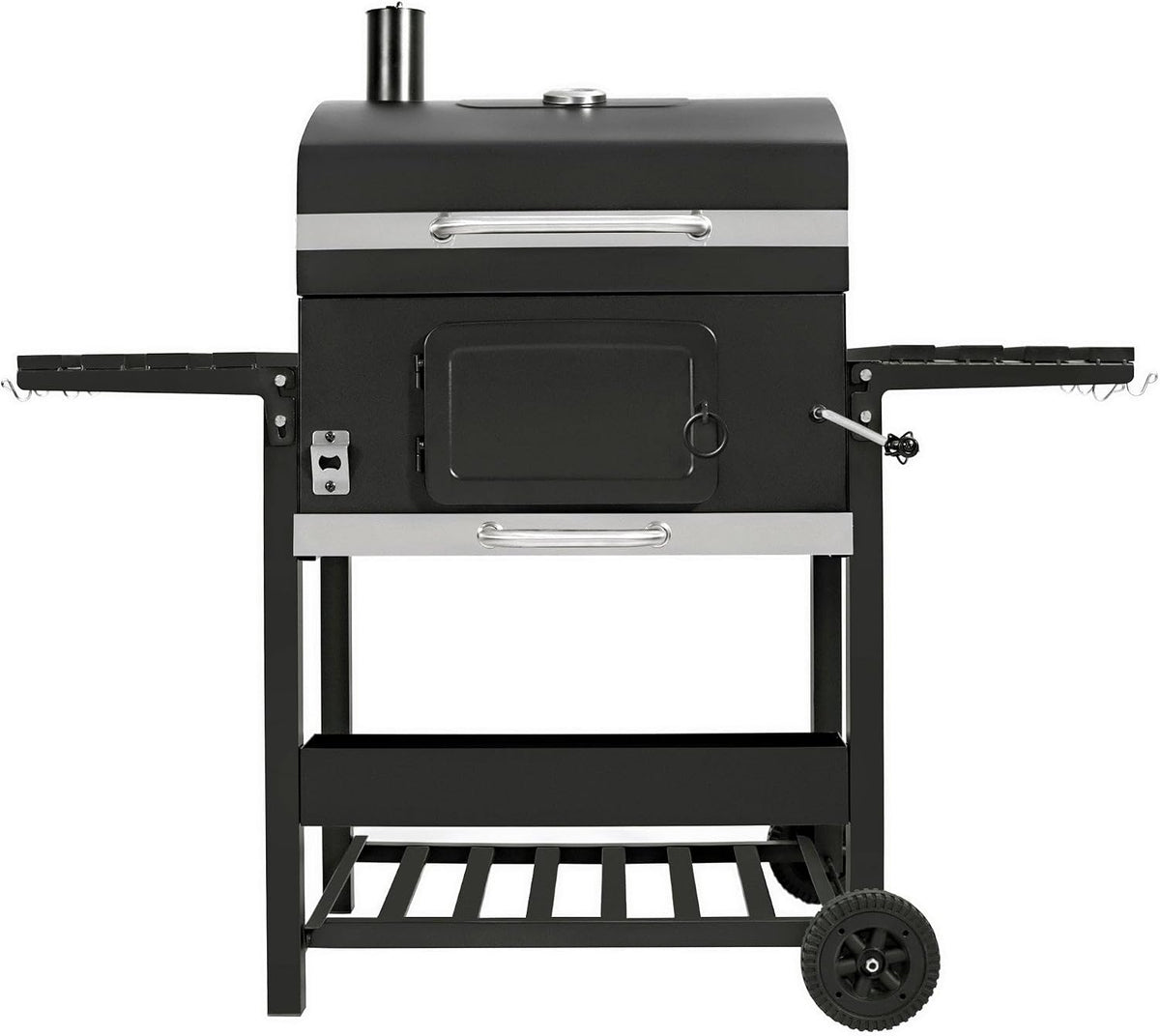 Monster Shop Grill XL Houtskool BBQ Smoker Barbecue Grilloppervlak 57 x 41,5