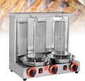 Grill Verticale Doner Kebab Machine, Rookloze Automatische Roterende Rooster, voor Lamsspiesjes, voor Huis en Tuin Feesten