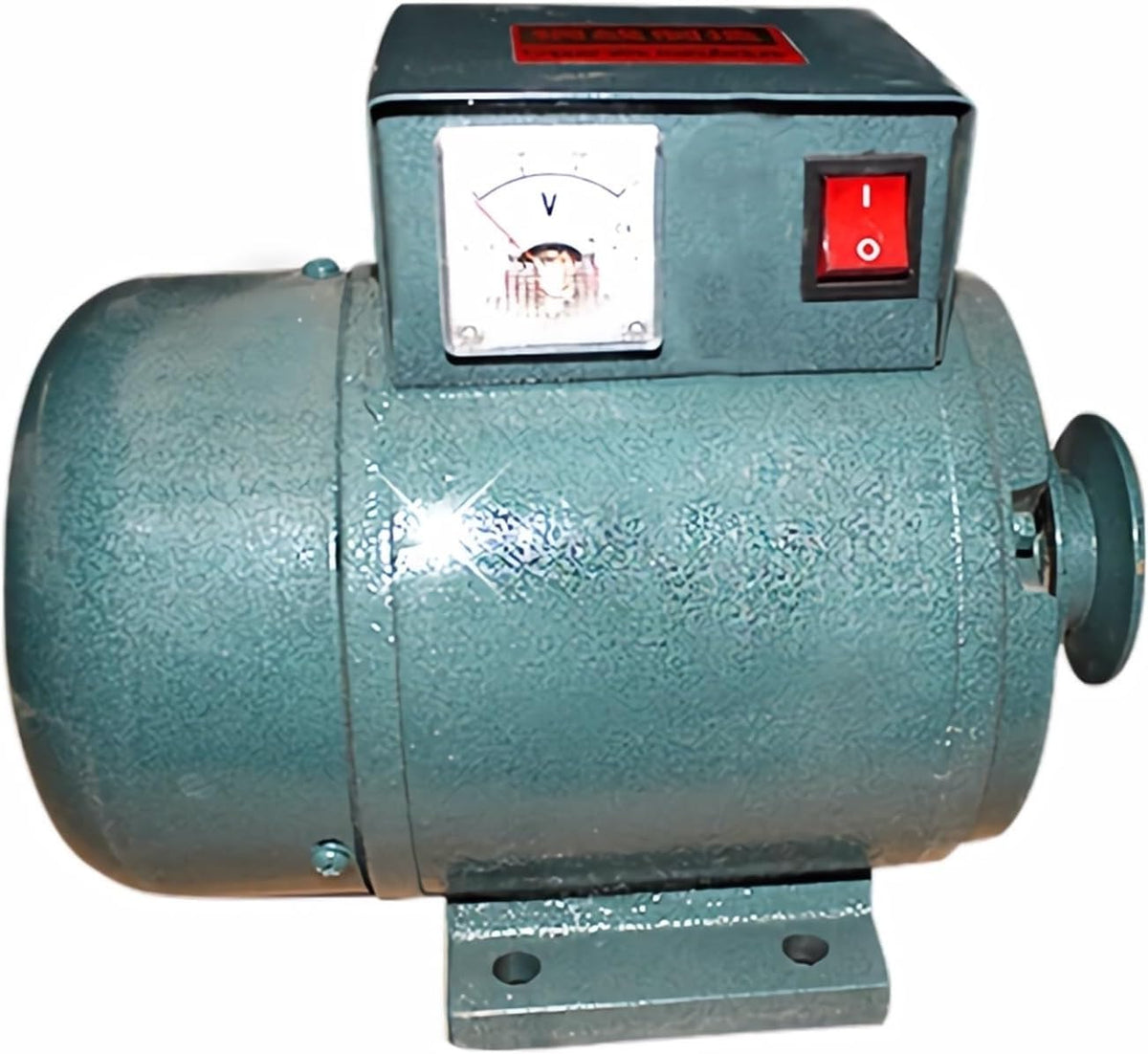 Aggregat Zqiruiqz 7000W 220V Borstelloze Generator, 50Hz Riemaandrijving, Compatibel, Met Permanente Magneet, Koperen Spoel, Voor Verlichting