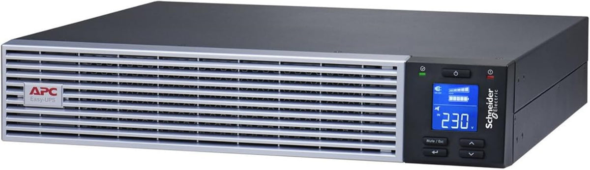 APC Niet-onderbreekbare voeding (ups) Easy UPS On, AC 230 V - 900 Watt - 1000 VA - 1-fase, Line, UPS (rackmonteerbaar)