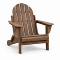 Sedia Adirondack in Legno di Eucalipto Marrone