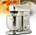 Staande mixer Elektrische deegmixer, met roestvrijstalen kom en 3 snelheden, professionele keukenmixer, voor commercieel gebruik, heavy duty, ideaal