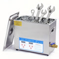 VUA Ultrasone reiniger, Commerciële ultrasone reiniger 6 l, met verwarmde 300 W reiniger, met digitale timer en verwarming