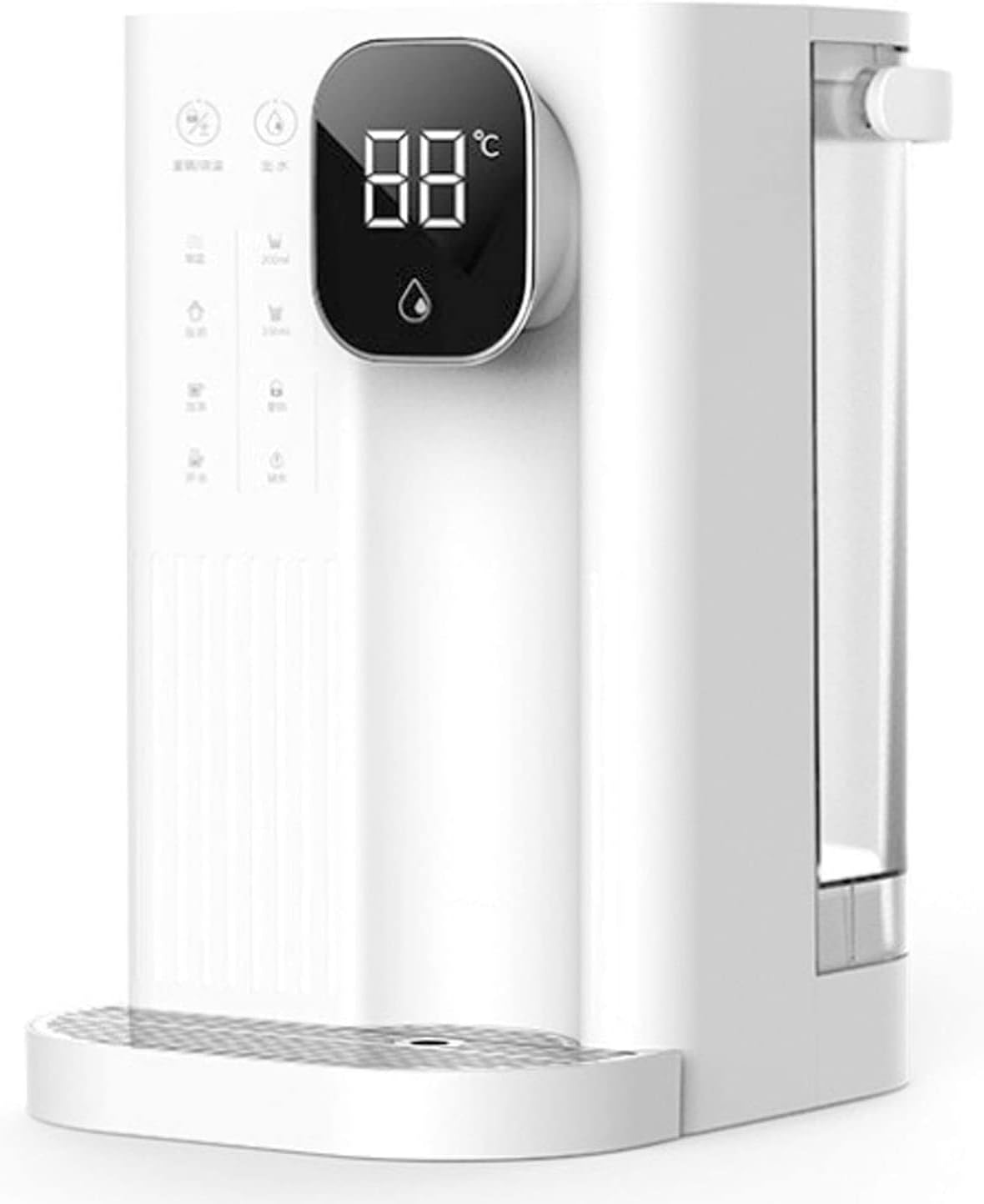 Cowardfony Waterdispenser Instant warmwaterdispenser, kleine desktop waterdispenser, slimme drinkfontein instelbare temperatuur en warmhoudfunctie