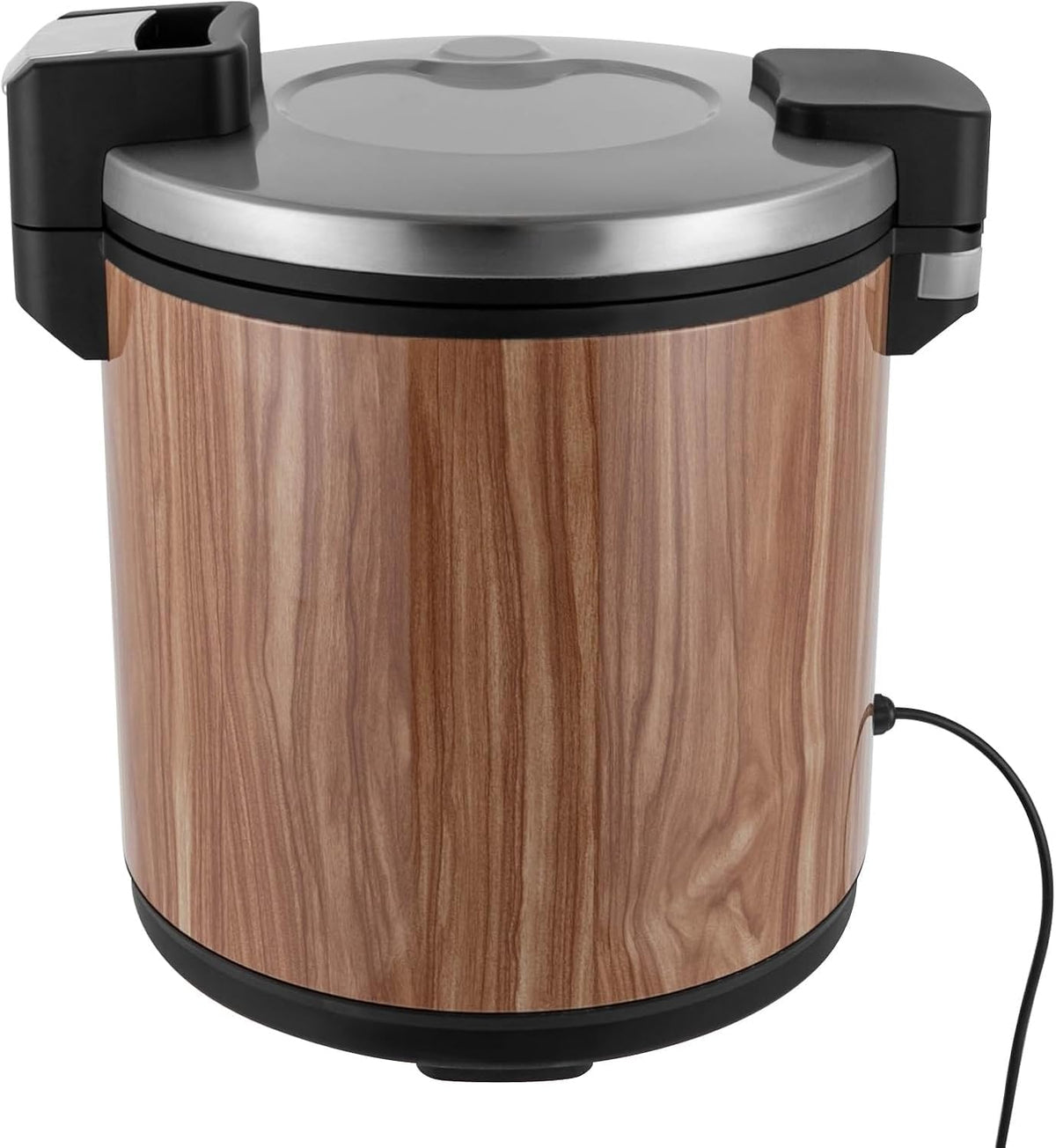 Gxgsdm Rijstkoker 23L rijstverwarmer, 100W energiebesparende roestvrijstalen voedselisolatie, geschikt, commerciële rijstkoker, aroma rijstkoker