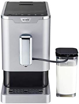 Scott Koffiezetapparaat Espresso Slimissimo & Milk zilver 20220