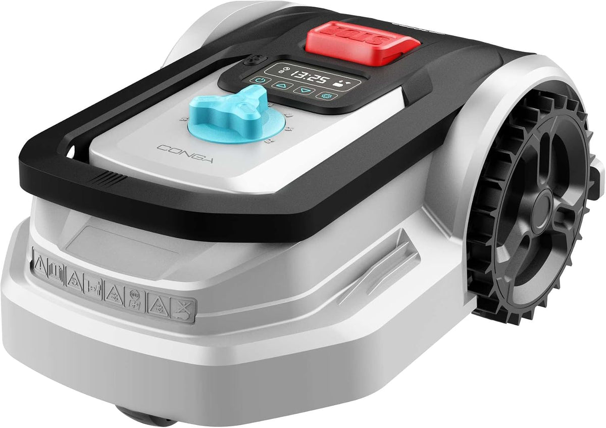 Robotmaaier Cecotec, met App Conga Grasshopper 500. Digitale Borstelvrije Motor, voor Oppervlakken van 500m2, Maximale Hellingshoek van 27%, Geschikt
