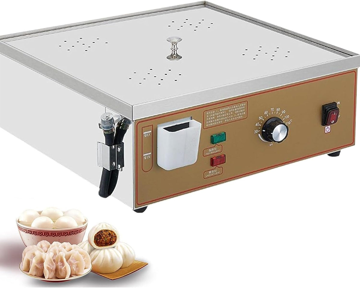 Jjenxyyds Stomers Voedselstomer, 30-110°C Temperatuur Voedselbrood Stoomovens, Commerciële Voedselbroodjes Stoomboot, Roestvrijstaal, Droogkookalarm