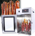 Ylanmei Voedseldroger 800W commerciële grote, 30-90°C temperatuurregeling, roestvrijstalen Biltong-box droogkast, voor gedroogde worst, rundvlees, kip