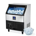 Peixu Ijsmachine 500 W, 120 kg/24 uur, commerciële ijsmachine, draagbare industriële machine, met intelligent lcd-bedieningspaneel, ideaal, voor cafés
