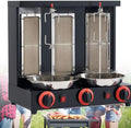 Grill Commerciële Verticale Doner Kebab Machine Gyro Rotisserie 360, voor Thuis Keuken Partij