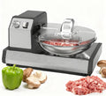 Beachtiful Keukenmachine Commerciële 5,5L elektrische voedselsnijder, Geschikt, voor groenten, fruit, vlees, granen, gember en knoflook