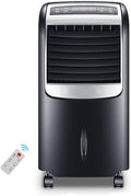 Hhuari Mobiele airco Zwarte verwarming en koeling airconditioner
