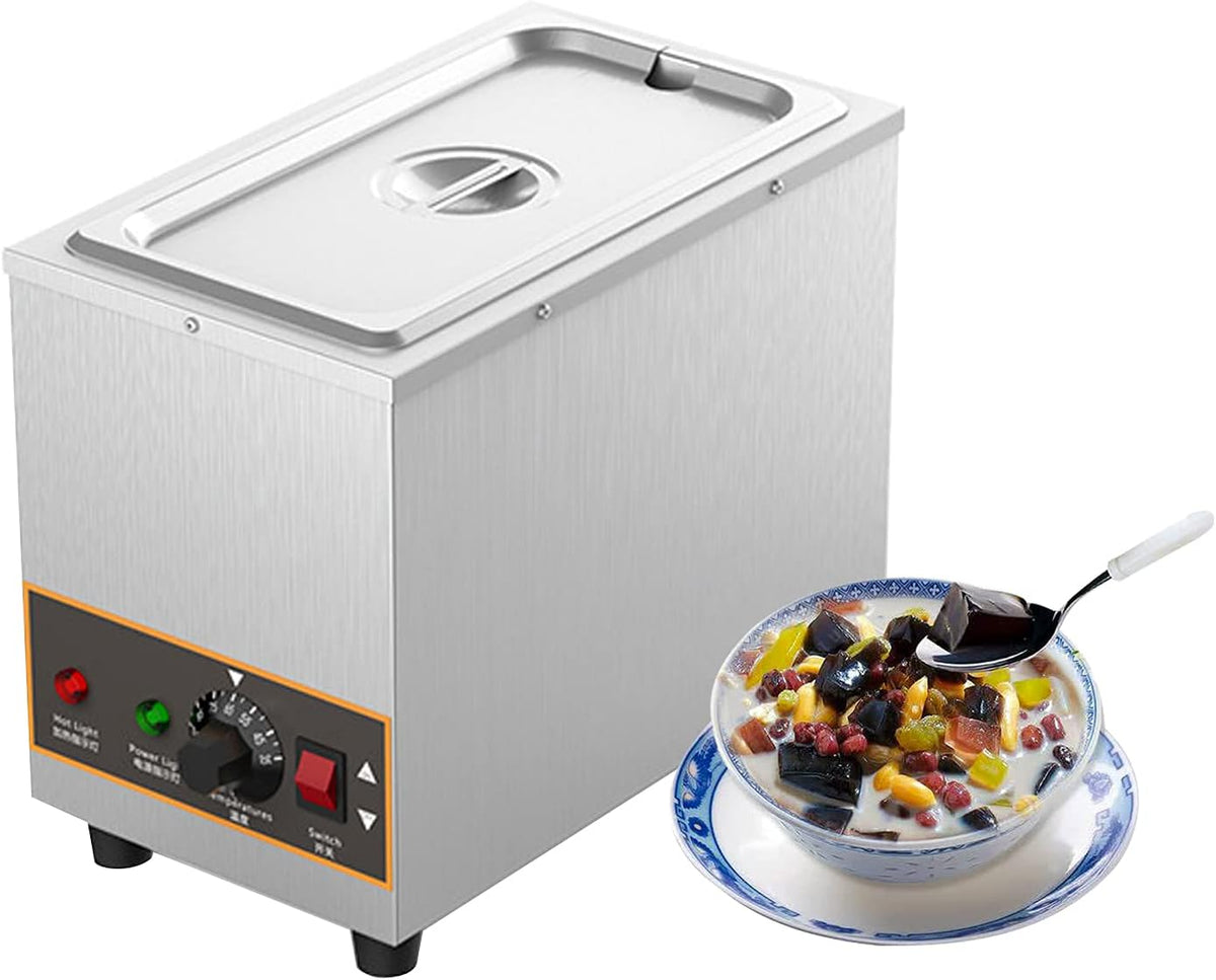 Voedselverwarmer, Temperatuurbereik 30-95°C, 1000W Multifunctionele Warmer, Elektrische soep Warmte Behoud Machine, voor Restaurants