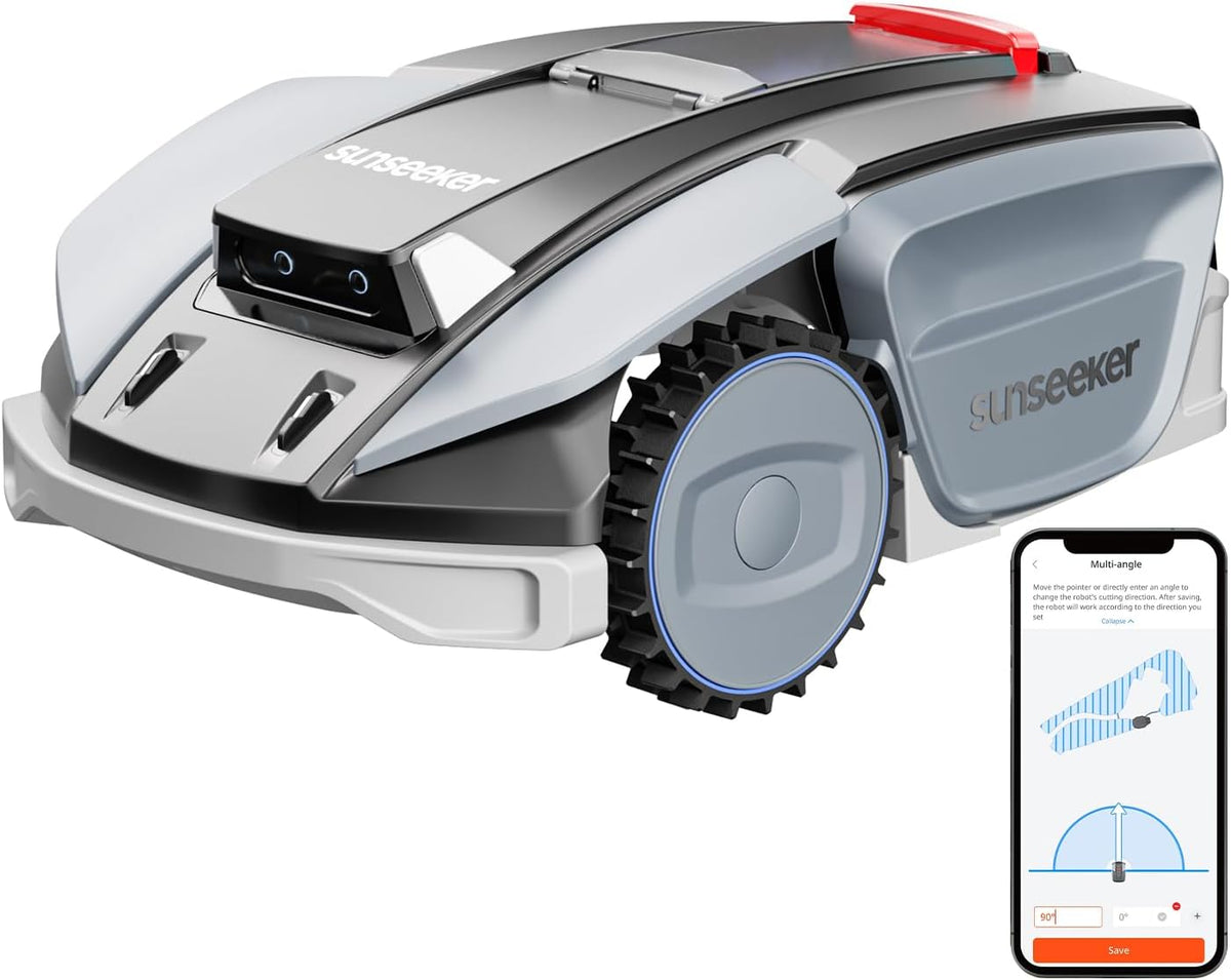Robotmaaier Sunseeker S5 AWD, 1600 m2, zonder begrenzingskabel, RTK + Vision