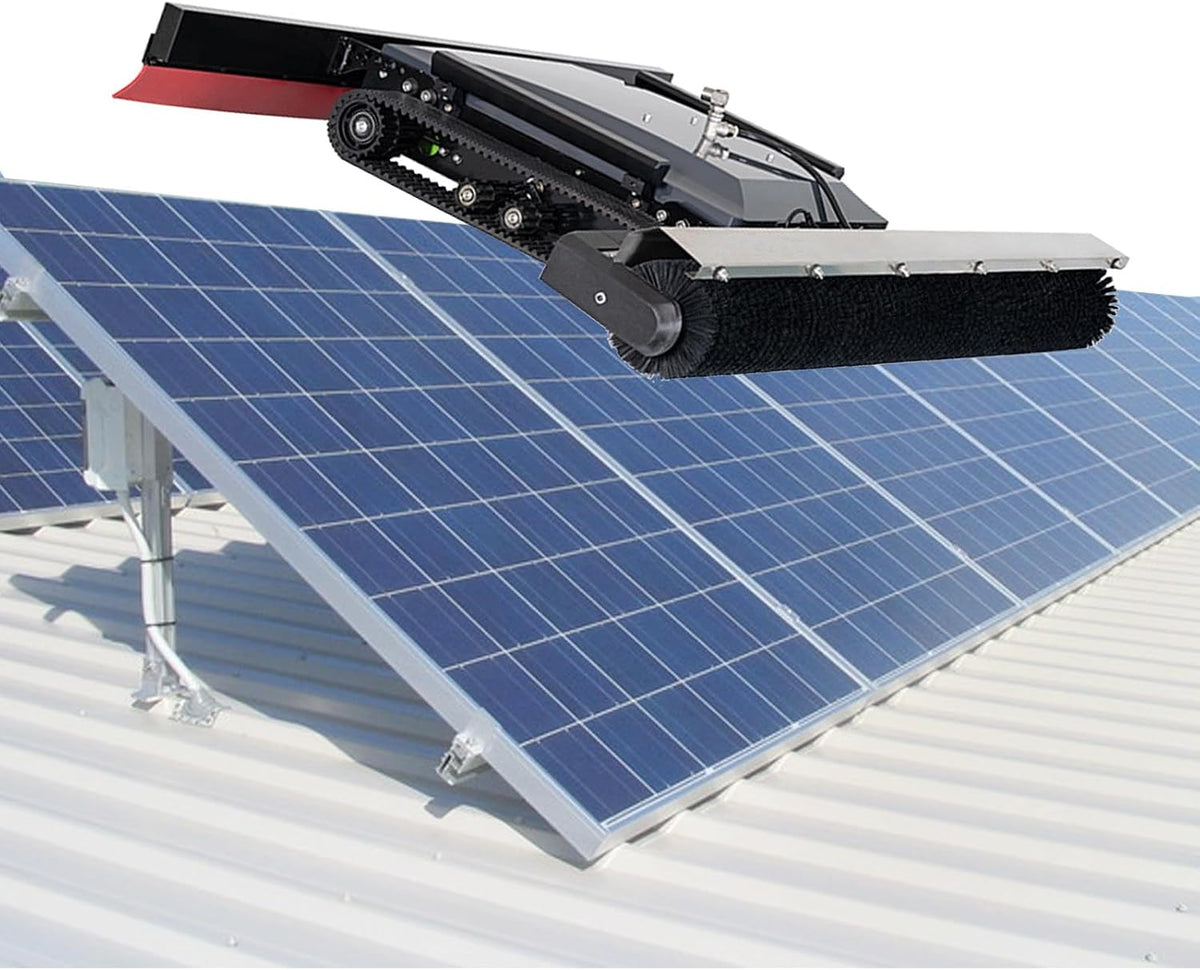 QFGain Raamreiniger Reinigingsmachine, Met Afstandsbediening, Voor FotovoltaïSche Zonnepanelen, Elektrische Reinigingsrobot, Voor Ramen En Glas Buiten