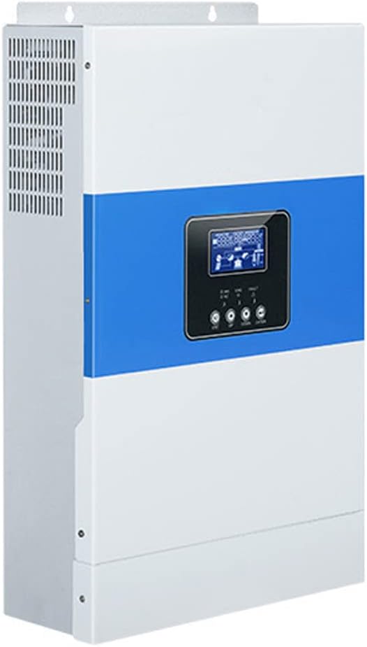Hybride omvormer voor zonne-energie Hybride omvormer 5500W, 48V 220VAC off-grid zonne-energie Ingebouwde 100A MPPT-oplader, voor thuis