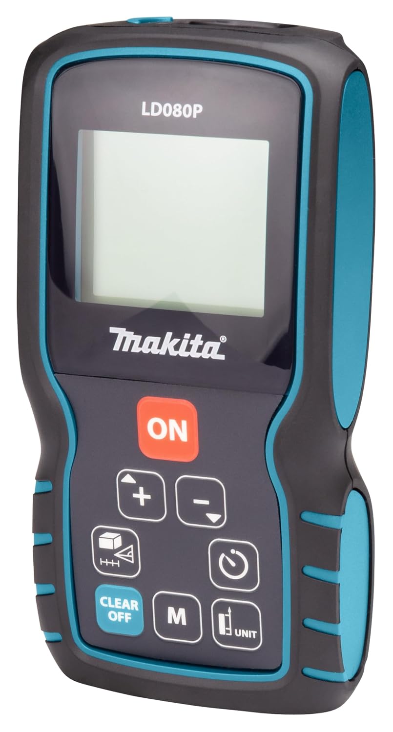 Makita Laserafstandsmeter LD080P afstandsmeter 80 m, kleur