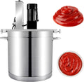 Dhmyyxgs Blender Commerciële keukenmixer, 20l - 25l - 40l machine keukenmixer pot kruiden bodem soep saus roerder, met 4-bladige mengschraper