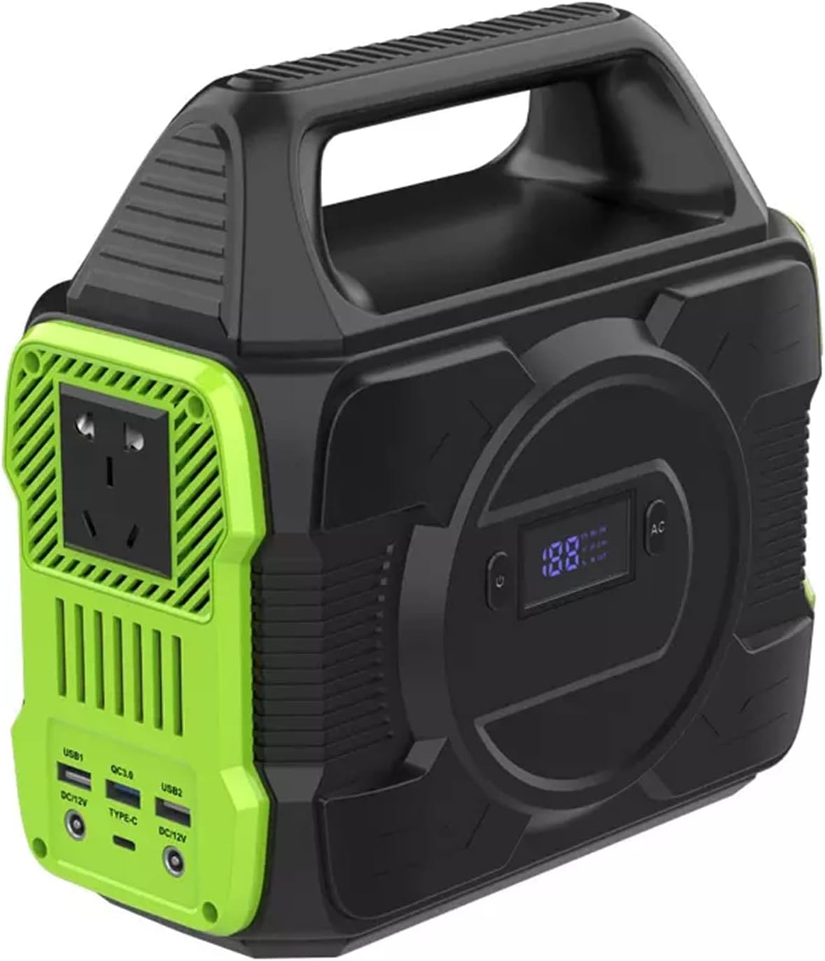 Propfe Aggregat 300W draagbare krachtcentrale AC-uitgang Energieopslag, zonnegenerator, voor thuisverduistering buitenshuis Camping Reizen Jagen