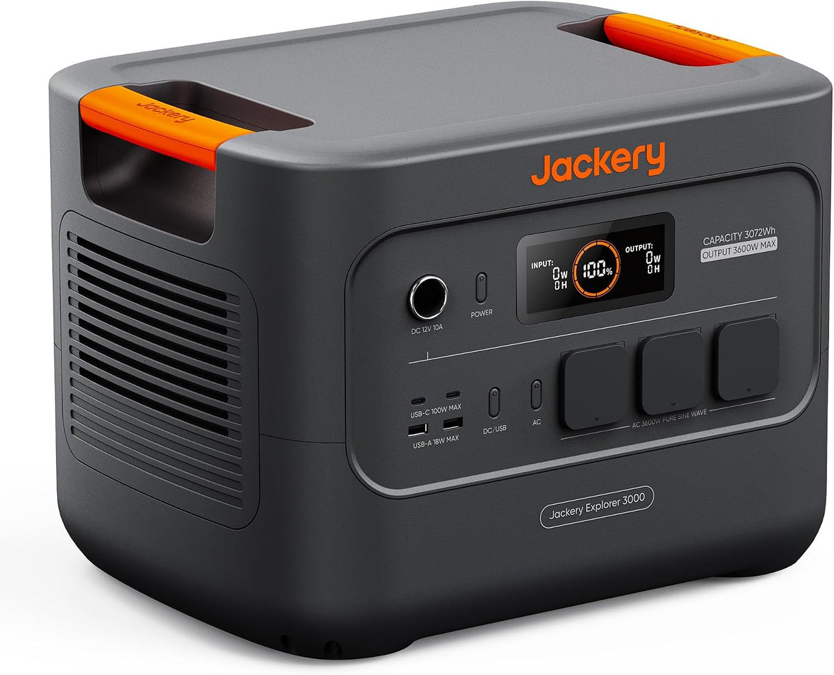 Jackery Aggregat Explorer 3000 v2 Draagbaar Powerstation 3072Wh/3600W