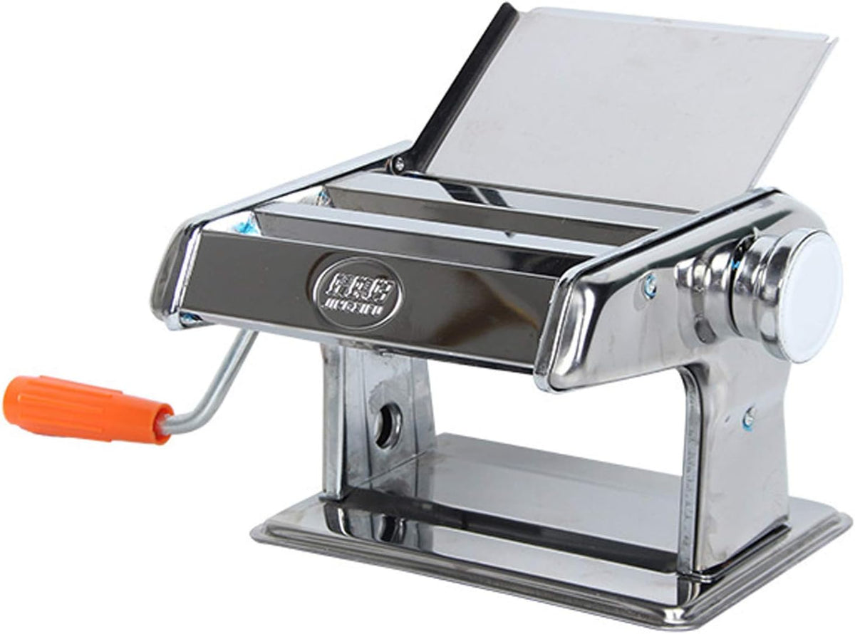 sjdoPulse Pastamachine Handmatige Noedelmachine, Geschikt, Voor Keuken, Multifunctionele Metalen Noedelmachine, Bladige Pastamachine, Voor Pasta