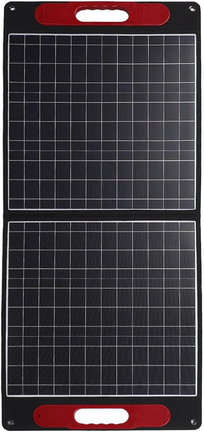 Tikatarer Picknickrugzakk Zonnepanelen, met 100W Draagbare Vouwbare Zonnepaneel Kit Zonnepanelen, voor Huizen, voor Buitenkamperen