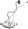 Madelynn Hogedrukreiniger 20 inch, Power Washer 4500 psi, 3/8 inch snelkoppeling, met 4 universele wielen en slang, oppervlaktereiniger
