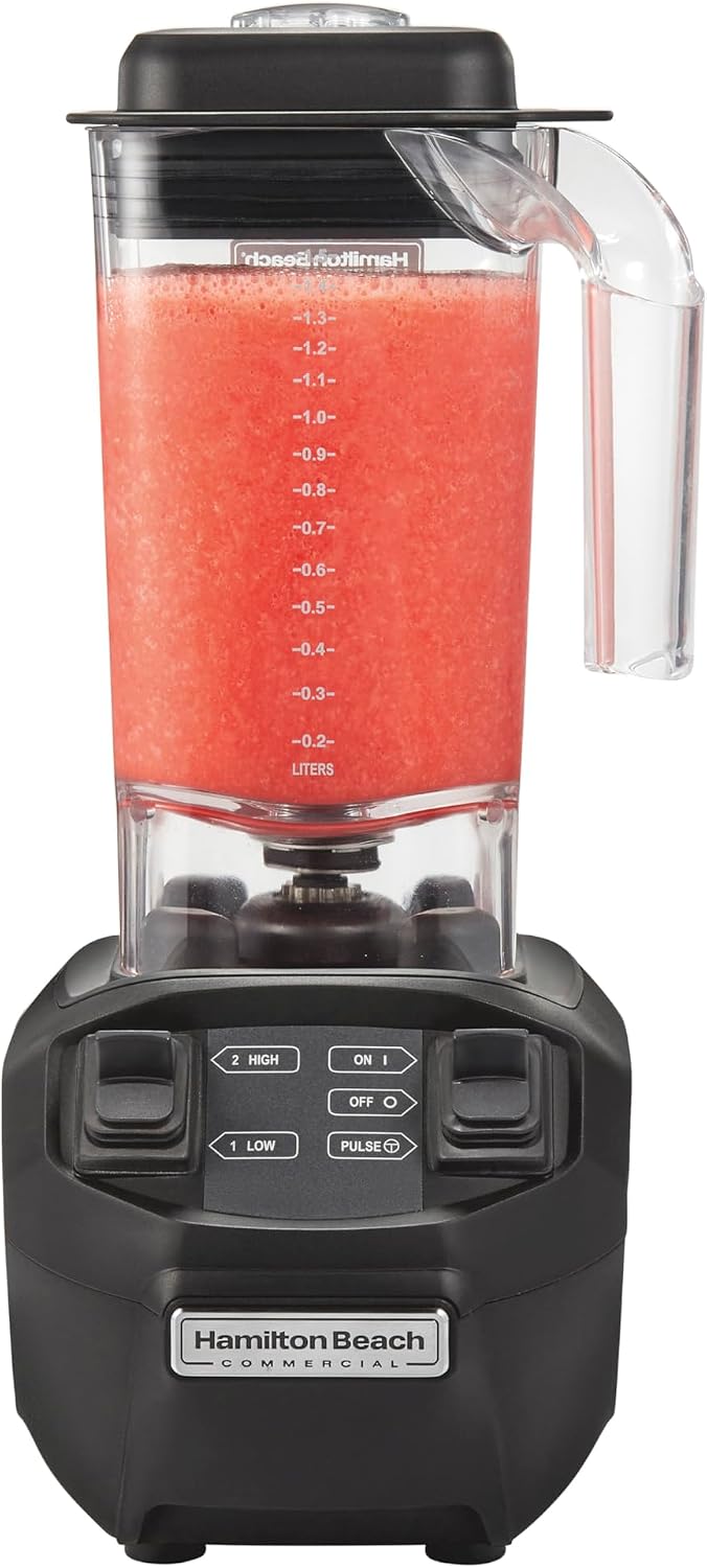 Hamilton Beach Commercial Blender Rio staafmixer, zwart (HBB255), 1,6 pk