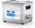 Ultrasone reiniger Tieoaxft 10L Ultrasoonreiniger 40kH Ultrasoonbad Verwarmde, voor carburateurs, gereedschappen