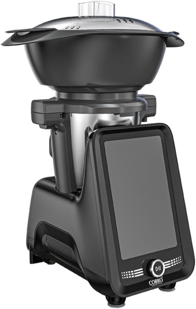 Cobbo Kleine keukenapparat Smart, Multifunctionele keukenrobot Cobbo 7, zwart