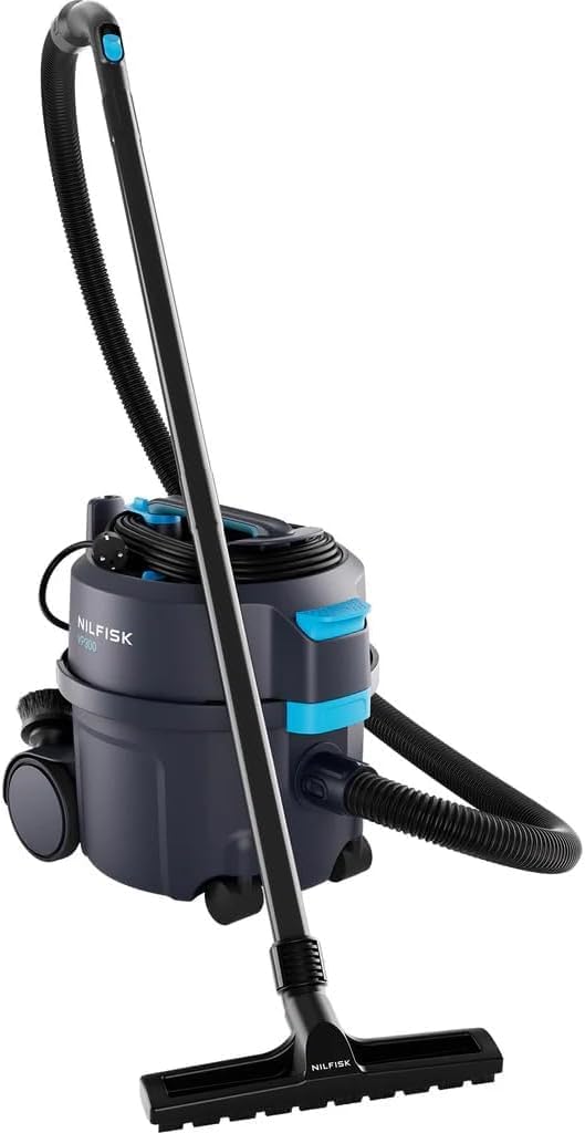 Nilfisk Stofzuiger Professionele VP300 HEPA Basic (industriële, inhoud filterzak 10 l, zuigvermogen 800 W, luchtstroom 32 l/s) 107421144 (Nero)