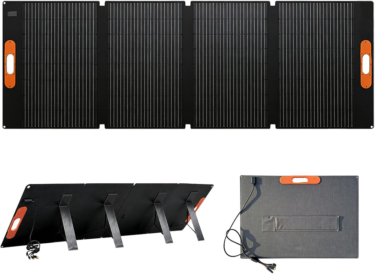 Monokristallijne zonnepanel Chuban 450 W opvouwbaar zonnepaneel, IP68, draagbaar, ETFE, camping, camper