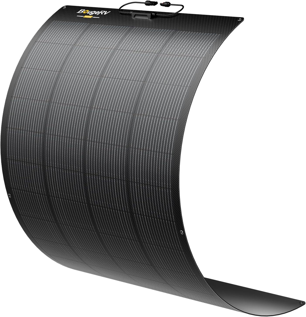 BougeRV Monokristallijne zonnepanel Arch Pro 200 W flexibel zonnepaneel, met 28 Beschermingsdiodes