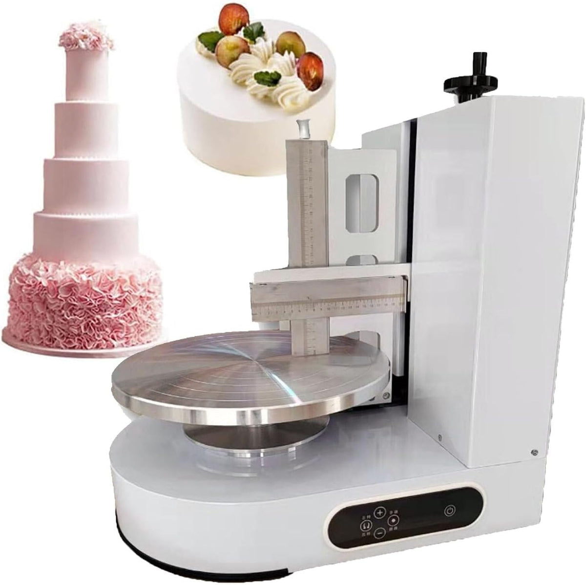 Taartmess Jkavppt Automatische roterende roterende taartmachine, voor glazuur