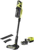Steelstofzuiger Ryobi - 18 V draadloze stofzuiger, met 1 borstel en 1 spleetmondstuk (zonder accu en oplader), RSV18BL-0