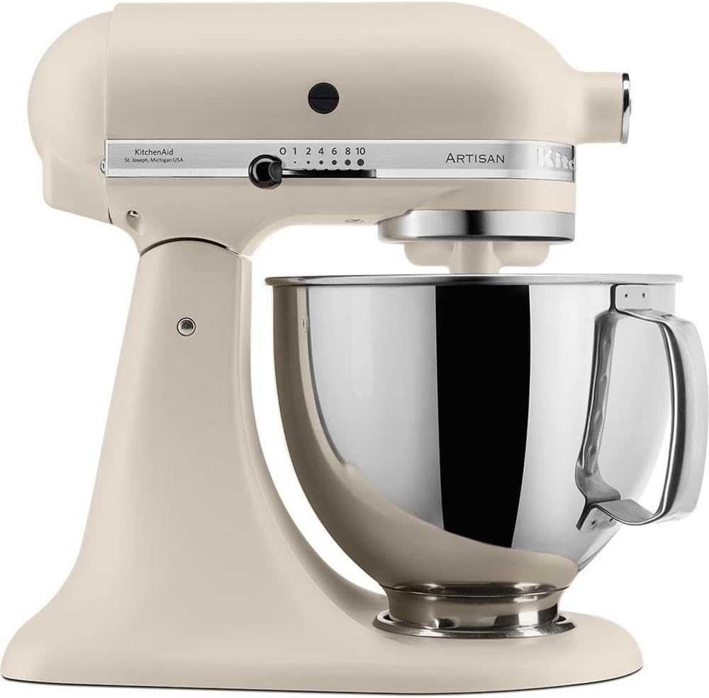 KitchenAid Keukenmachine Artisan 4,7L Kantelbare Kop Fresh Linen