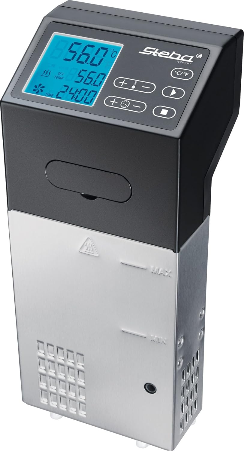 Steba Sous vide waterbad SV 100 Professionele - koker, pompvermogen 7,5 l/min, 1500 W, zwart, roestvrij staal