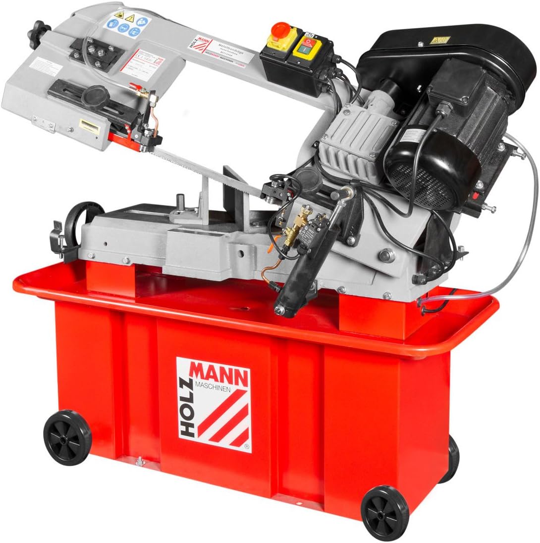 Holzman Bandzag Holzmann, Bandzaag metaal downhill en automatische uitschakeling D. 180 mm 400 V 750 W, BS 712TOP Holzmann