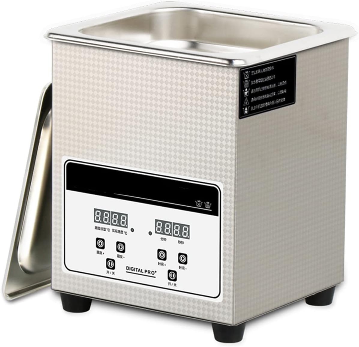 TXTC Ultrasone reiniger Professionele 2L Sieradenreiniger, Timer