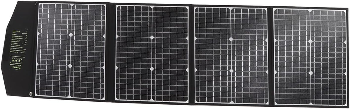 Monokristallijne zonnepanel Spacnana 100W Zonnepaneel, Monokristallijn Draagbaar Opvouwbaar Zonnepaneel