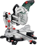 metabo Verstekzag KGSV 254 MC Afkortzaag, 1450 W, 254 mm zaagblad, met trekfunctie, led-zaaglijn, variabel toerental, aan beide zijden kantelbaar