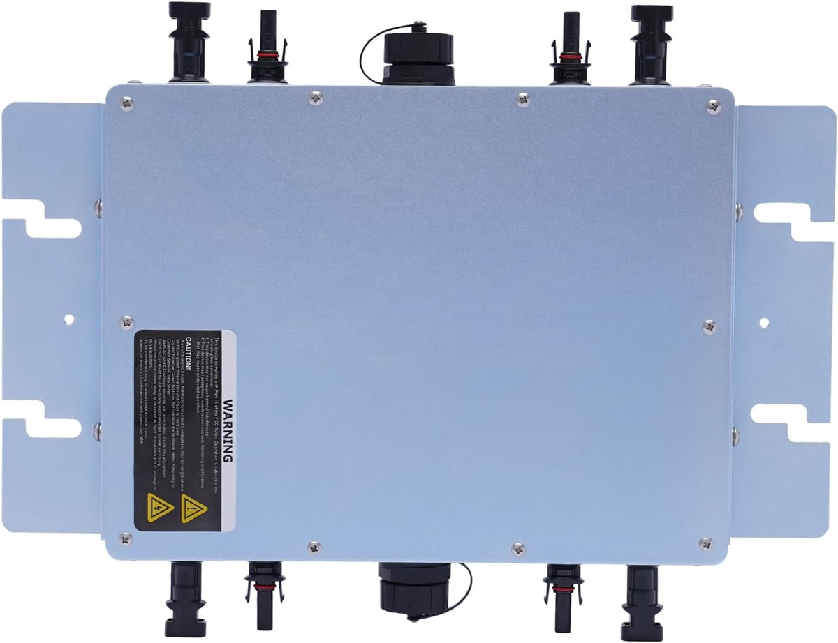 Xiayuhe Micro-omvormer Omvormer balkonkrachtcentrale, 1200 W, micro-omvormer 220 V, netbinder, micro-omvormer op zonne-energie, met lcd-display