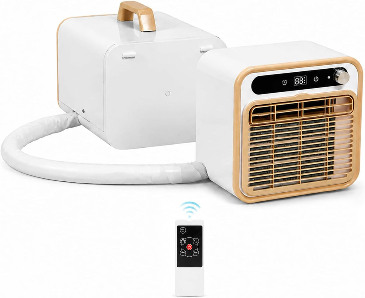 Mobiele airco Draagbare Airconditioner 5000 BTU, geen Water Nodig Tent AC Unit, met Split Structuur, voor Kamer Kantoor Outdoor, met Verbindingspijp
