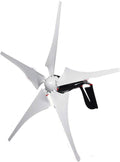 Hyzhanhong Aggregat 12V-220V Draagbare Zonnegenerator, 3500W Laag Geluid AC 5, Blads Windturbine Generator, met MPPT, Controller, voor Thuis, Boten