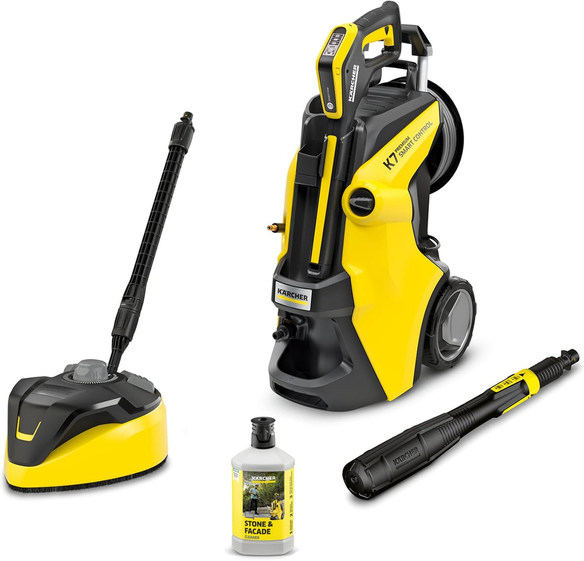 Hogedrukreiniger Kärcher K 7 Premium Smart Control Flex Home, druk: max. 180 bar, opbrengst: 600 l/u, gewicht: 17,9 kg, oppervlakte: 60 m2/u