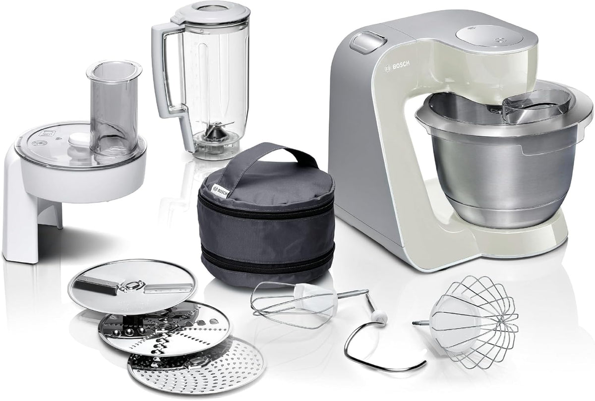 Bosch Keukenmachine Creationline, MUM58L20, Grijs/Zilver