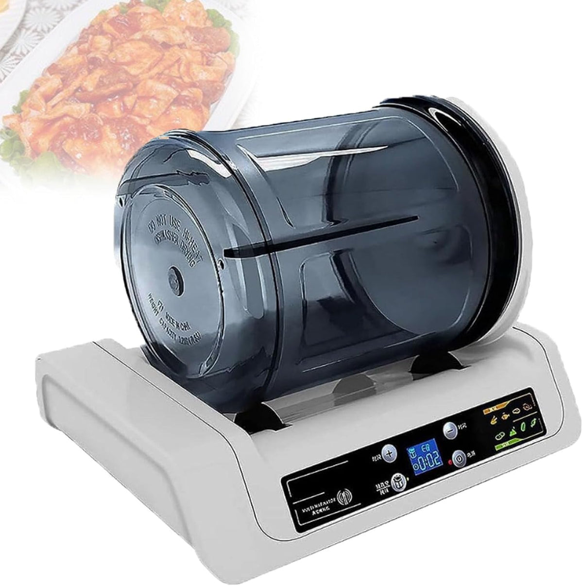 Pfps Vacuümsealer Vacuüm, Timer Van 0-10 Uur En Touchscreenbediening, Elektrische Marineermachine Van 5 Liter, Marineermachine