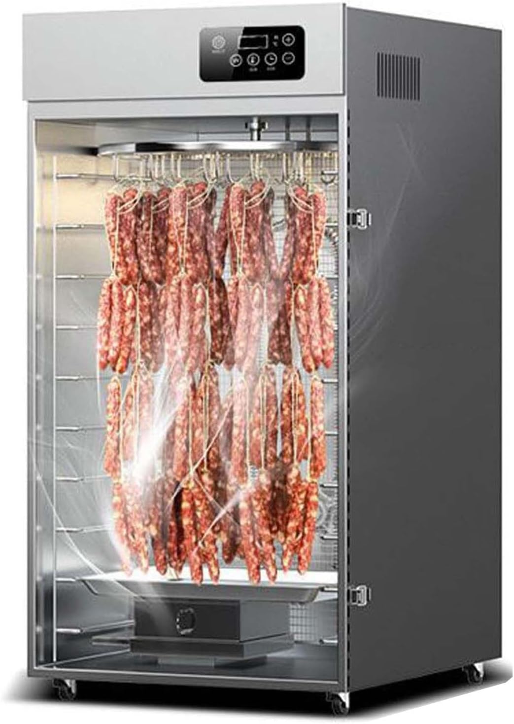 Yehozz Voedseldroger Commerciële, 1500w Roterende Automatische Vleesdroger, Met Touch, Control LED, Scherm