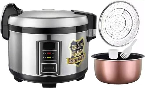 Rijstkoker Commerciële Rijst en Slowcooker, met Non, Stick Pot, voor Bulkmaaltijdbereiding